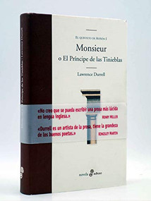 Monsieur o el príncipe de las tinieblas (I) by Lawrence Durrell, Jordi Fibla, 9788435010320