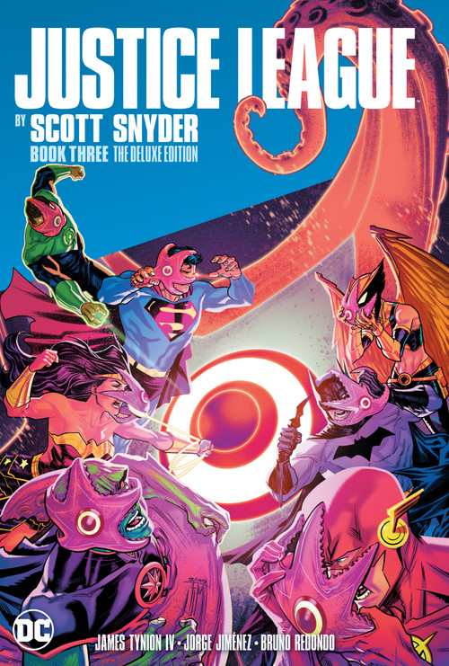 Justice League by Scott Snyder Deluxe Edition Book Three by Scott Snyder, Various, 9781779514936