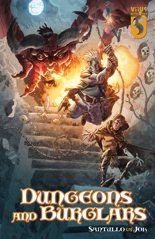 Dungeons & Burglars by Rodolfo Santullo, Jok, 9781947784246