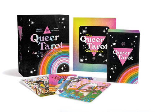 Queer Tarot (An Inclusive Deck and Guidebook) by Ashley Molesso, Chess Needham, 9780762474882