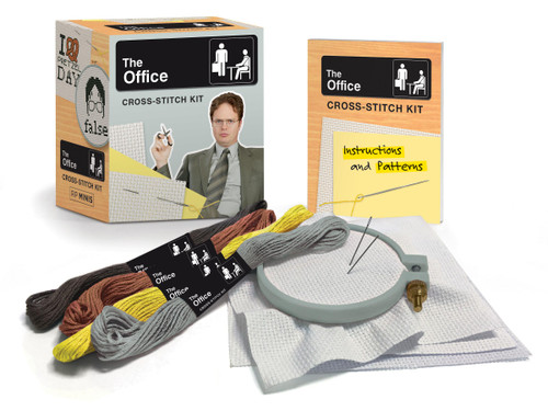 The Office Cross-Stitch Kit by Running Press, Natali Rudenko, 9780762479221