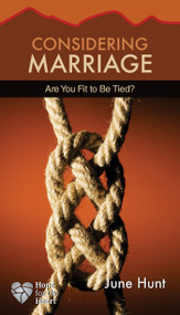 Considering Marriage by June Hunt, 9781596366763