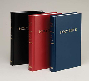 KJV Pew Bible (Hardcover, Blue) by Hendrickson Publishers, 9781598562194