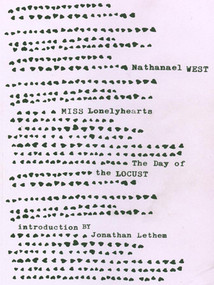 Miss Lonelyhearts & The Day of the Locust by Nathanael West, Jonathan Lethem, 9780811218221