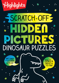 Scratch-Off Hidden Pictures Dinosaur Puzzles by Highlights, 9781644726747