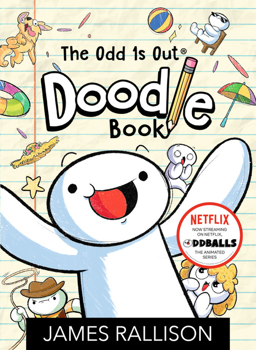 The Odd 1s Out Doodle Book by James Rallison, 9780593539453