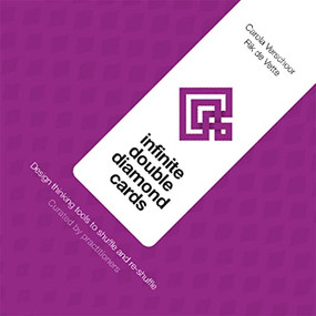 Infinite Double Diamond Cards (Design Thinking Tools to Shuffle and Re-Shuffle) by Carola Verschoor, Rick de Vette, 9789063696184
