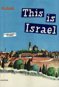This is Israel (A Children's Classic) by Miroslav Sasek, 9780789315953