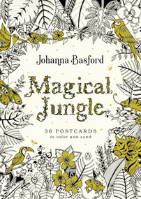 Magical Jungle: 36 Postcards to Color and Send by Johanna Basford, 9780143131120
