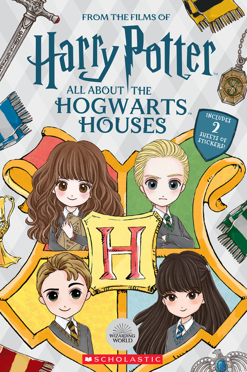 All About the Hogwarts Houses (Harry Potter) by Vanessa Moody, Violet Tobacco, 9781338828153