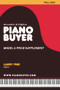 Piano Buyer Model & Price Supplement / Fall 2021 by Larry Fine, 9781929145751