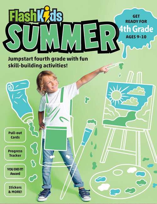 Flash Kids Summer: 4th Grade by Flash Kids Editors, 9781411480674