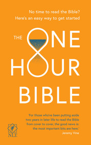 The One Hour Bible, Abridged Edition, British Text, NLT New Living Translation, Paperback, Pocket size (From Adam to Apocalypse in Sixty Minutes) by SPCK, 9780281079643