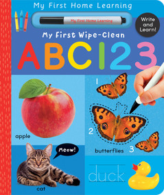 My First Wipe-Clean ABC 123 (Write and Learn!) by Lauren Crisp, Tiger Tales, 9781664350458
