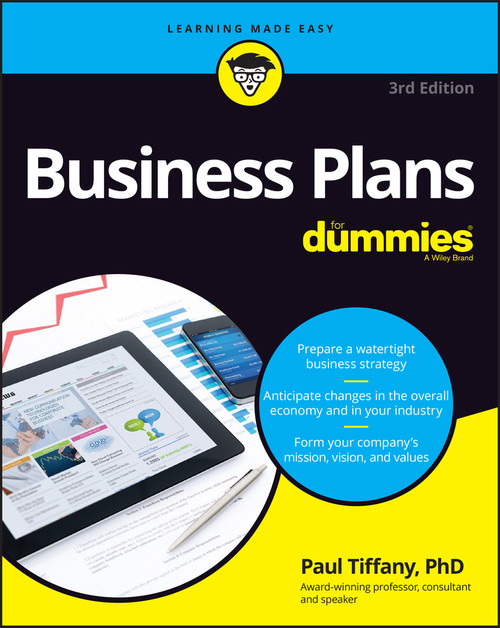 Business Plans For Dummies by Paul Tiffany, Steven D. Peterson, 9781119866374