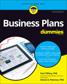Business Plans For Dummies by Paul Tiffany, Steven D. Peterson, 9781119866374