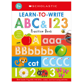 Learn to Write ABC & 123: Scholastic Early Learners (Workbook) by Scholastic, Scholastic, 9781338828542