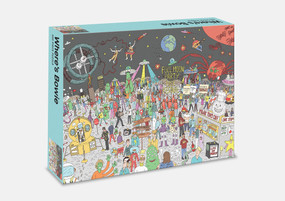 Where's Bowie?: 500 Piece Jigsaw Puzzle by Kev Gahan, 9781925811551