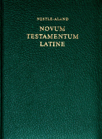Novum Testamentum Latine (Nova Vulgata), with Critical Apparatus (Hardcover) by Kurt Aland, Barbara Aland, 9781619705036
