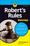 Robert's Rules For Dummies - 9781119824589 by C. Alan Jennings, 9781119824589
