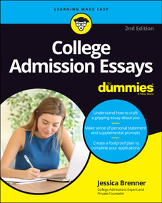 College Admission Essays For Dummies - 9781119828334 by Jessica Brenner, 9781119828334