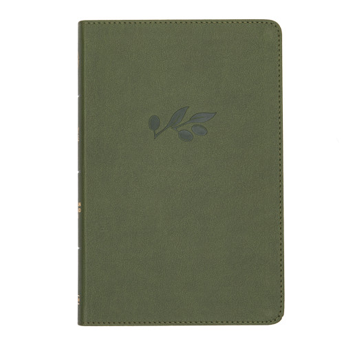 CSB Thinline Reference Bible, Olive LeatherTouch by CSB Bibles by Holman, 9781087767796