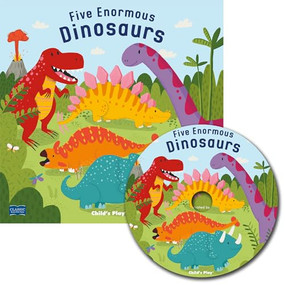 Five Enormous Dinosaurs - 9781786282309 by Will Bonner, 9781786282309