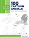 Draw Like an Artist: 100 Cartoon Animals (Step-by-Step Creative Line Drawing - A Sourcebook for Aspiring Artists and Designers) by Keilidh Bradley, 9780760375761