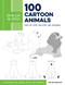 Draw Like an Artist: 100 Cartoon Animals (Step-by-Step Creative Line Drawing - A Sourcebook for Aspiring Artists and Designers) by Keilidh Bradley, 9780760375761