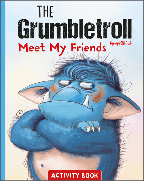 The Grumbletroll Meet My Friends Activity Book by aprilkind, Stephan Pricken, 9780764363368