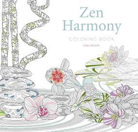 Zen Harmony Coloring Book by Sara Muzio, 9788854418400