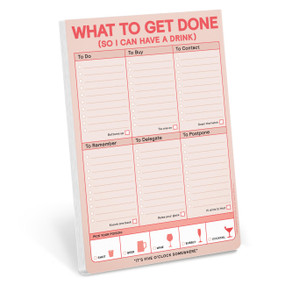 What to Get Done So I Can Have a Drink Pad (Pastel Version) by Knock Knock, 9781683493532
