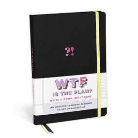 WTF Undated Planner and Weekly Agenda Notebook - 9781683493235 by Knock Knock, 9781683493235