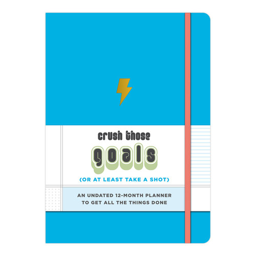 Large Hardcover Planner: Crush Those Goals by Knock Knock , 9781683493242