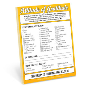 Attitude of Gratitude Nifty Note by Knock Knock, 9781683493570
