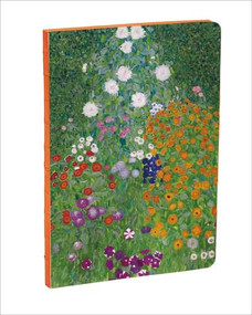 teNeues - A5 Notebook: Flower Garden by Gustav Klimt, Paperback - 140 Lined Pages with Lay Flat Binding (Our A5 Size Standard Paperback Notebook) by teNeues, 9781623258948