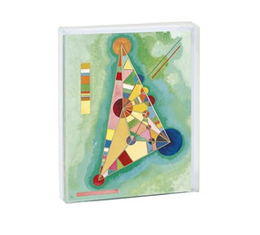 teNeues - Notecard Set: Variegation in the Triangle by Wassily Kandinsky, Blank Inside, 10 Full Color Notecards with 10 Classic White Envelopes, Clear.. by teNeues, 9781623258962