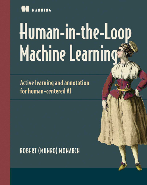 Human-in-the-Loop Machine Learning (Active learning and annotation for human-centered AI) by Robert (Munro) Monarch, 9781617296741