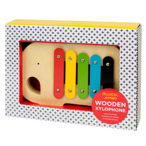 Wooden Xylophone Musical Jumbo, 0736313543421