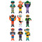 Mag Dress Up Superheroes, 0736313543490