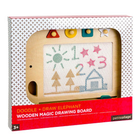 Wooden Magic Drawing Board Doodle + Draw, 0736313543698