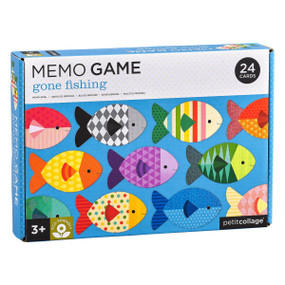 Memory Game Gone Fishing by Petit Collage, 0736313543735