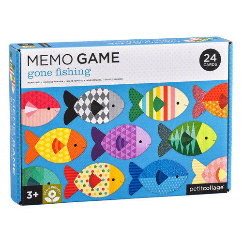 Memory Game Gone Fishing by Petit Collage, 0736313543735