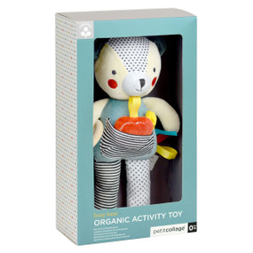 Organic Activity Toy Bear by Petit Collage, 0736313543780