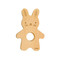 Organic Soft Bk + Teether Baby Bunny, 0736313543858