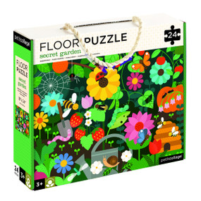 Floor Puz Secret Garden by Petit Collage, 0736313544466
