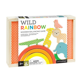Wooden Balancing Game Wild Rainbow, 0736313544541