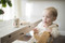 Bamboo Baby Dinner Set Bear by Petit Collage, 0736313544640