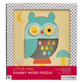 Chunky Wood Piz Little Owl, 0736313545012