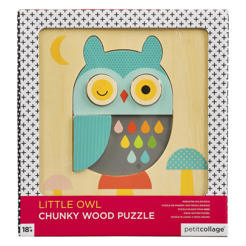 Chunky Wood Piz Little Owl, 0736313545012